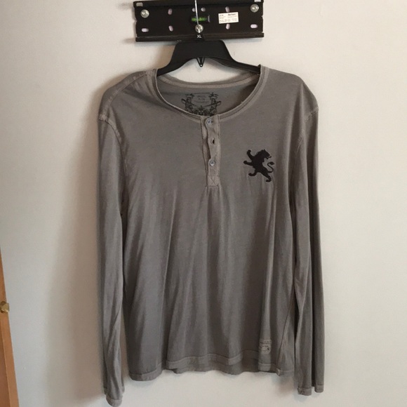 Express Grey long sleeve t-shirt - Picture 2 of 5